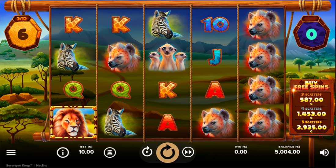 Serengeti Kings slot